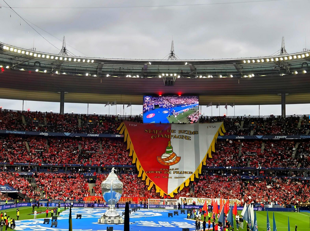 Finale de Coupe de France : au cœur des tribunes champenoises